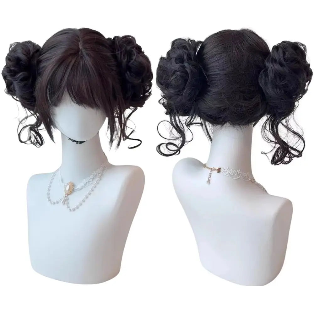 Double Bun Cosplay Wig