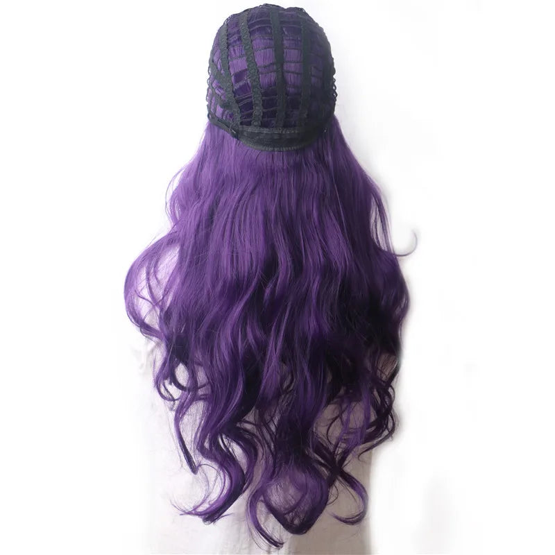 Wavy Purple Cosplay Wig