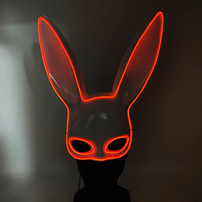 Neon EL Wire LED Mask