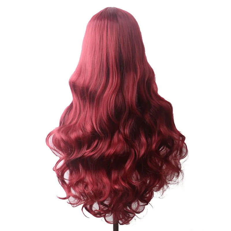 Wavy Purple Cosplay Wig