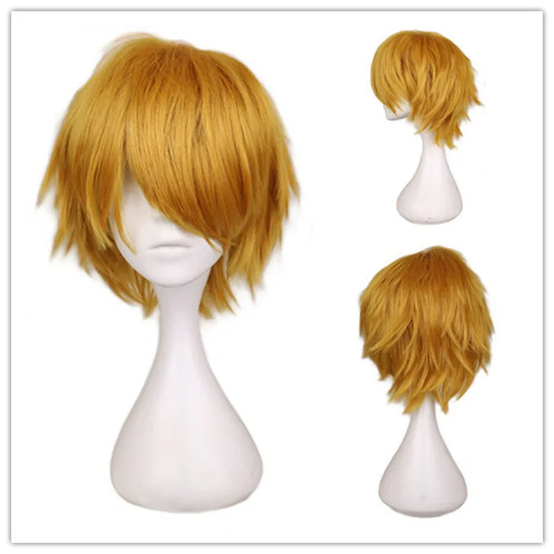 Short Multi-Color Wig