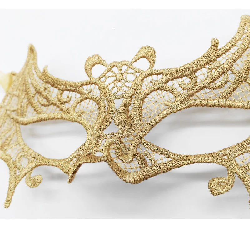 Gold Carnival Masquerade Mask