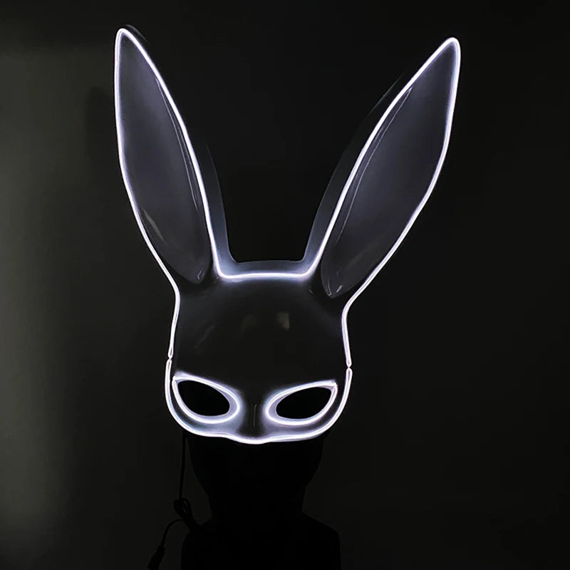 Neon EL Wire LED Mask
