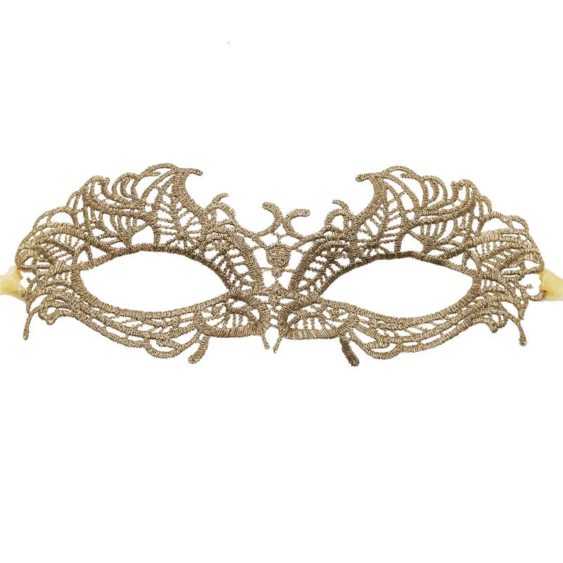 Gold Carnival Masquerade Mask