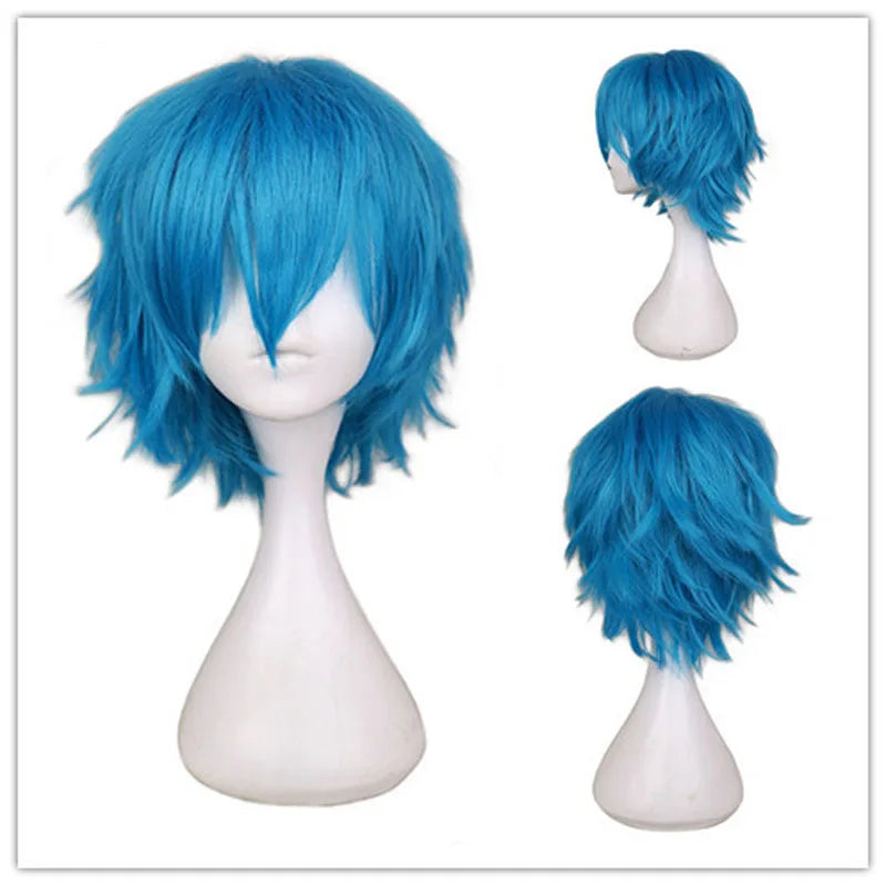 Short Multi-Color Wig