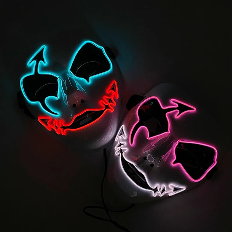Neon EL Wire LED Mask