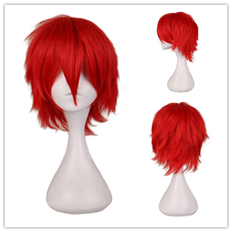 Short Multi-Color Wig