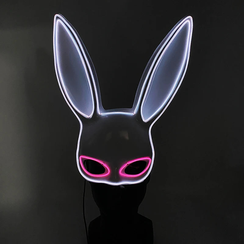 Neon EL Wire LED Mask