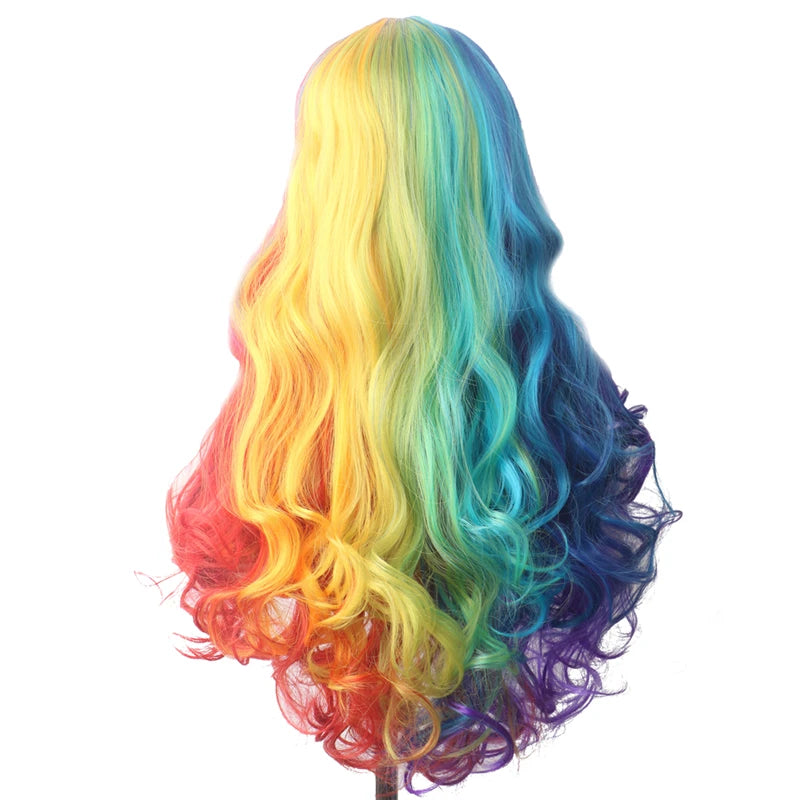 Wavy Purple Cosplay Wig