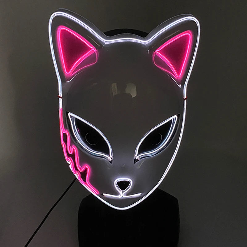 Neon EL Wire LED Mask