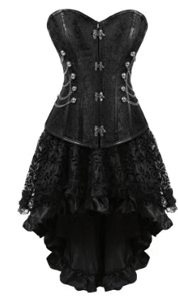 Steampunk Corset & Skirt - Mixed Designs (Review Required)