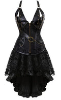 Steampunk Corset & Skirt Set