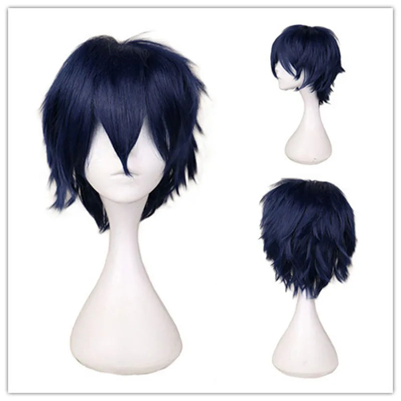 Short Multi-Color Wig
