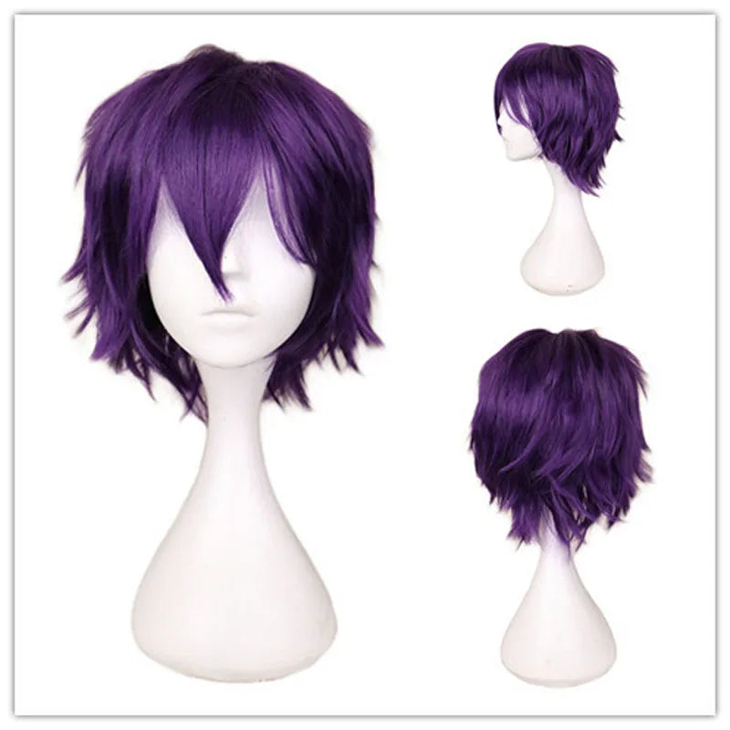 Short Multi-Color Wig