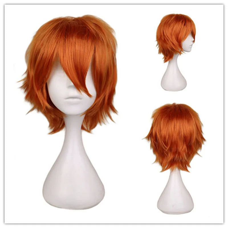 Short Multi-Color Wig