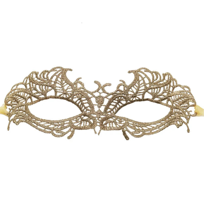 Gold Carnival Masquerade Mask