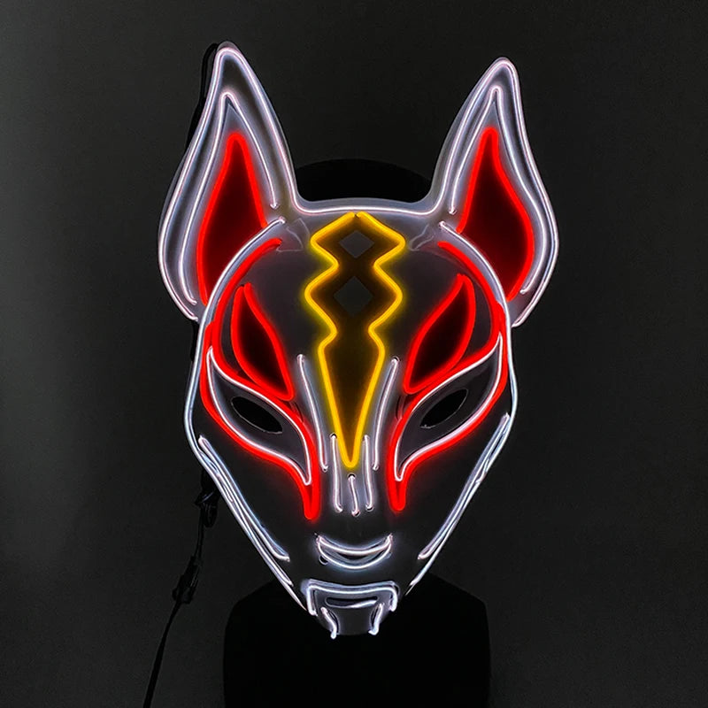 Neon EL Wire LED Mask