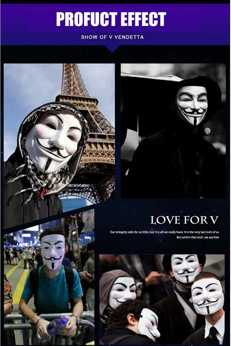 Anonymous Vendetta Mask