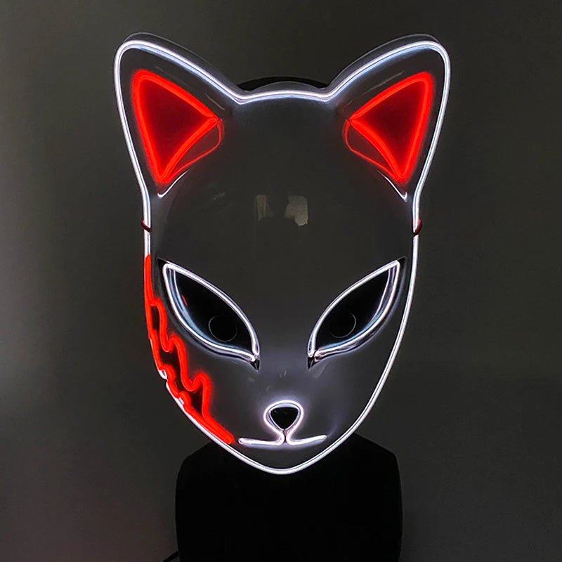 Neon EL Wire LED Mask