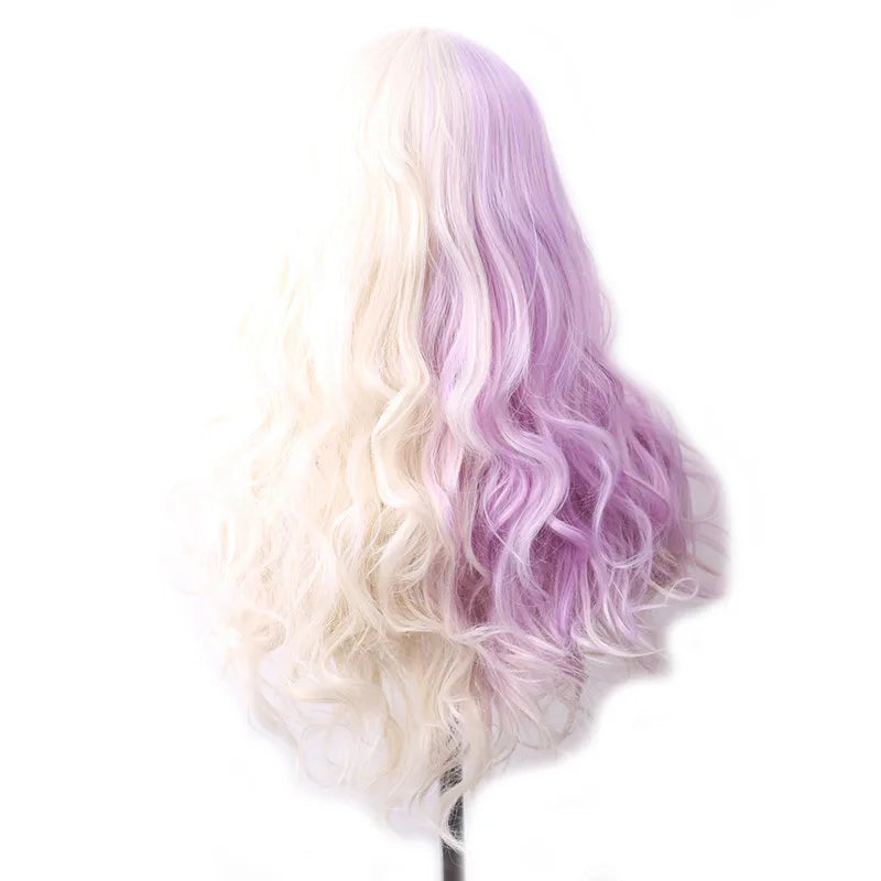 Wavy Purple Cosplay Wig
