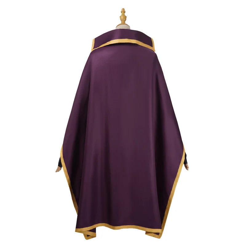 Witch Dress with Purple Cape