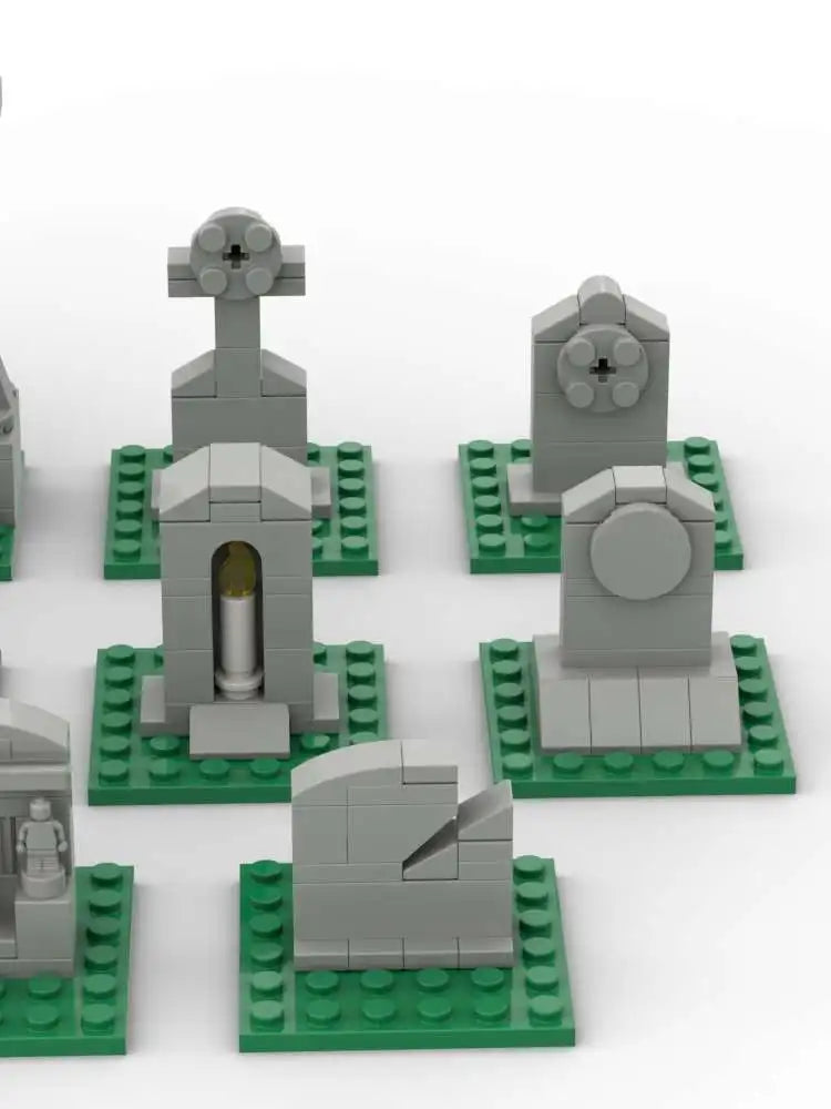 Hell Cemetery Model Building Blocks