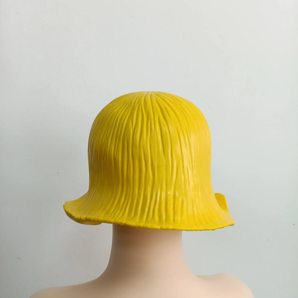 Yellow Foil Party Wig
