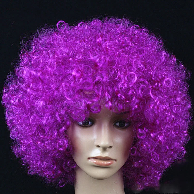 Short Curly Cosplay Wig