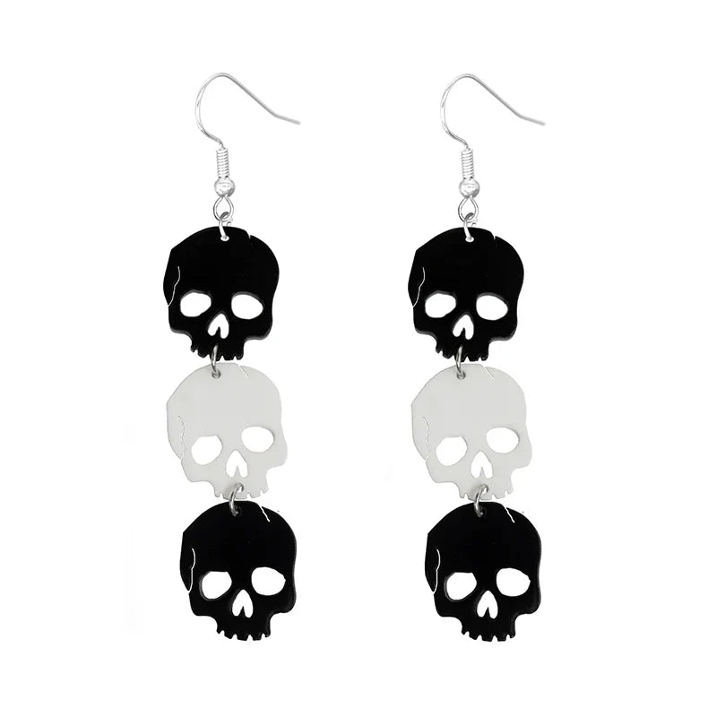 Skull Stack Earrings