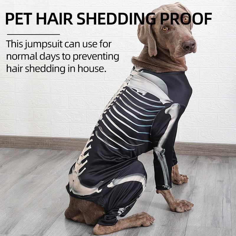 Dog Skeleton Costume