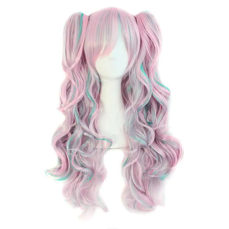 Blue Wavy Lolita Wig