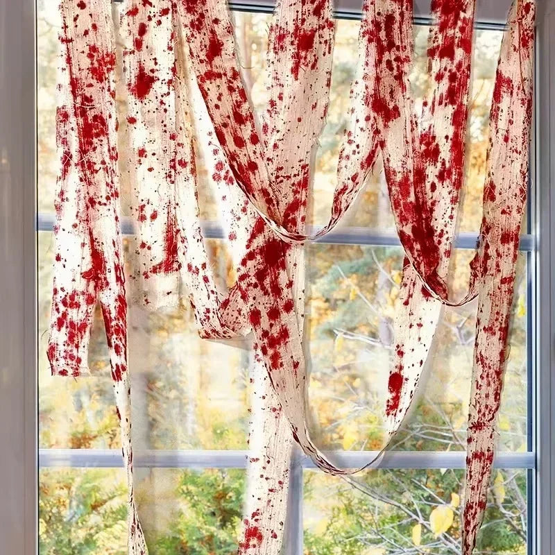 Bloody Gauze Bandage Wrap
