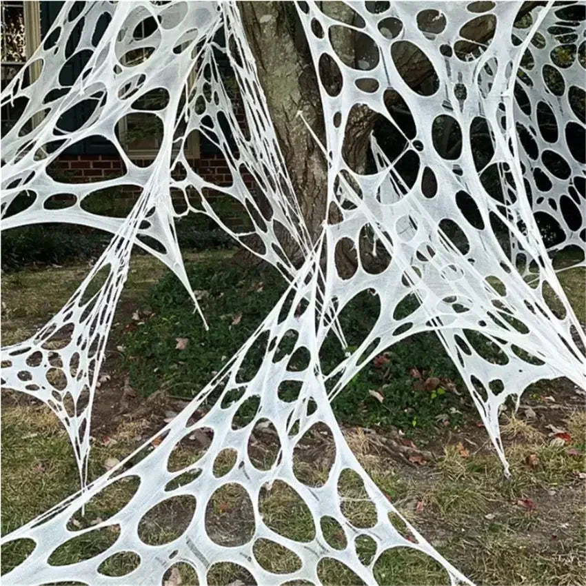 Giant Stretchy Spider Web (Cut-to-Size)