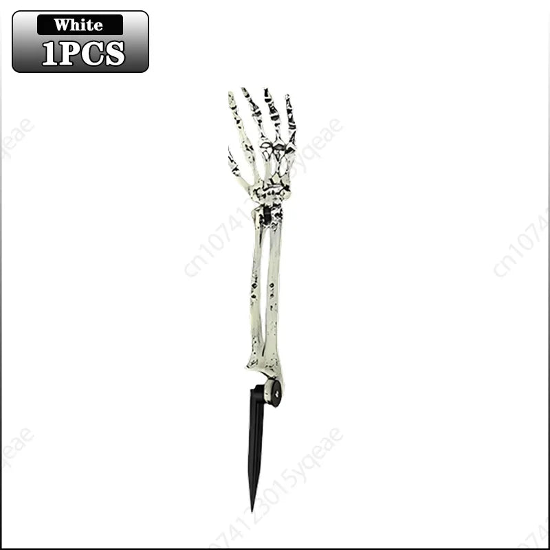 1-6pc Skeleton Hand Yard Stakes