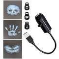 USB Skull Projector Light