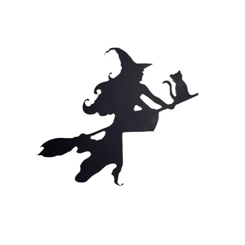 Door Corner Sign — Bird, Witch & Cat