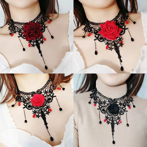 Black Lace Choker