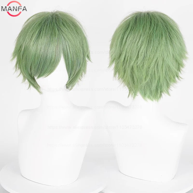 Short Black Anime Wig