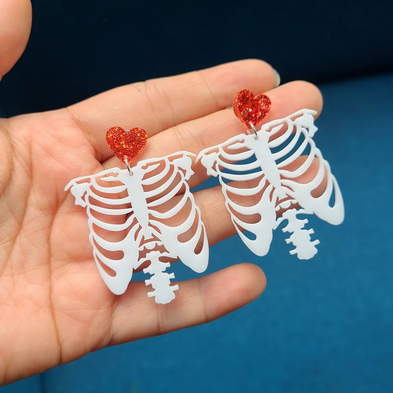 Hip Hop Halloween Earrings