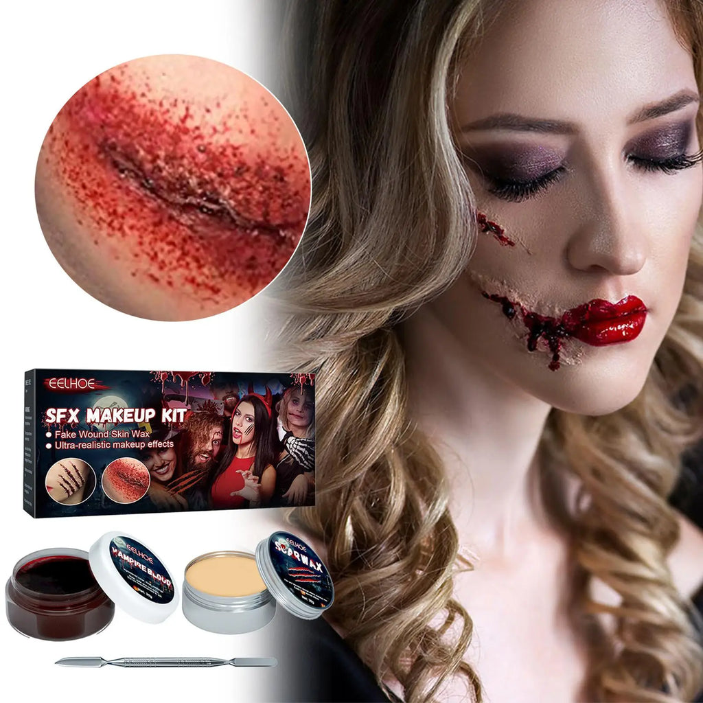 Fake Wound & Scar Makeup Kit
