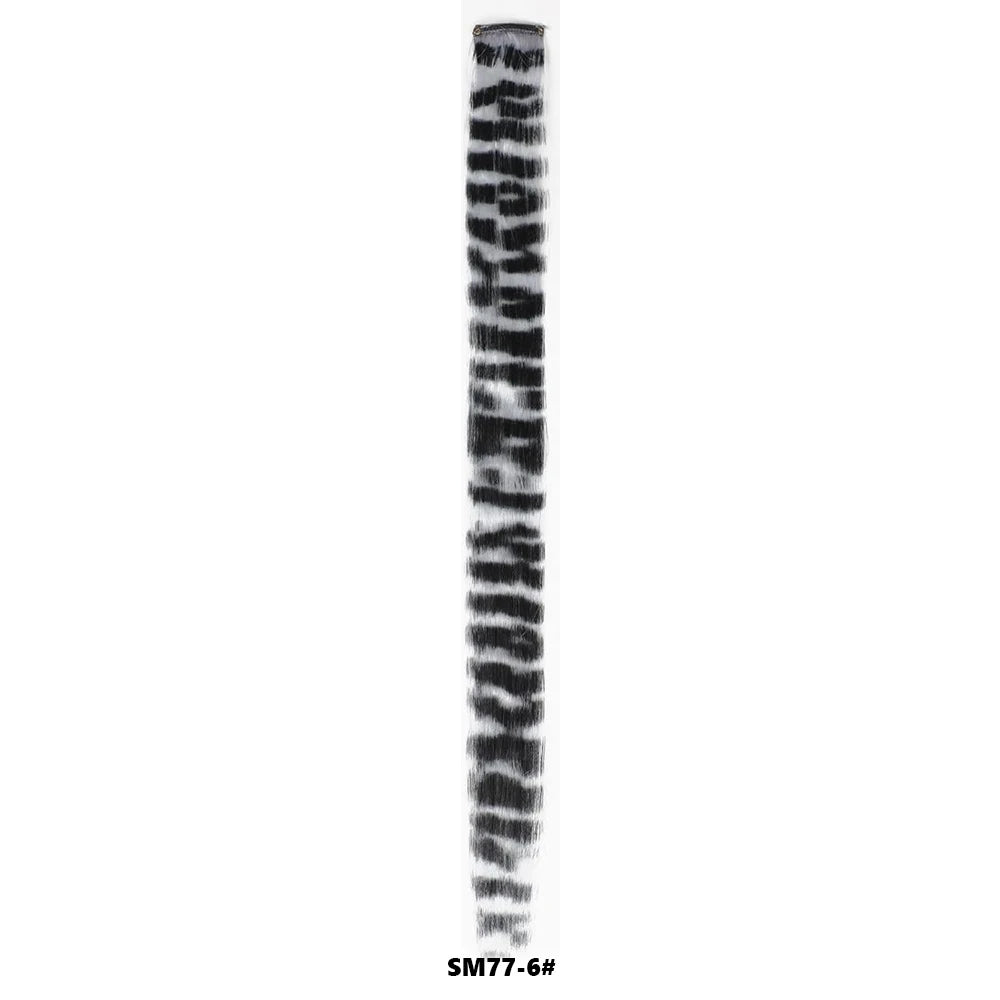Striped Clip-In Hair Extensions