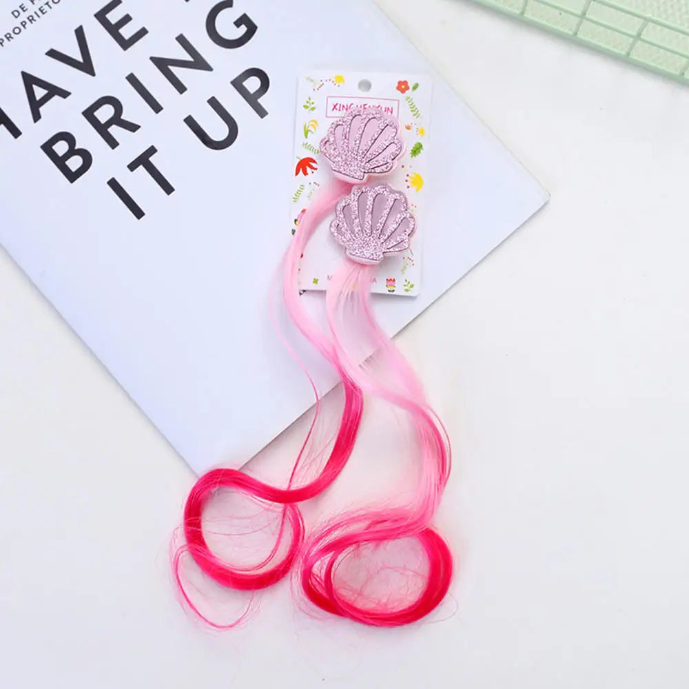 Kids Mermaid Wig & Hairpins