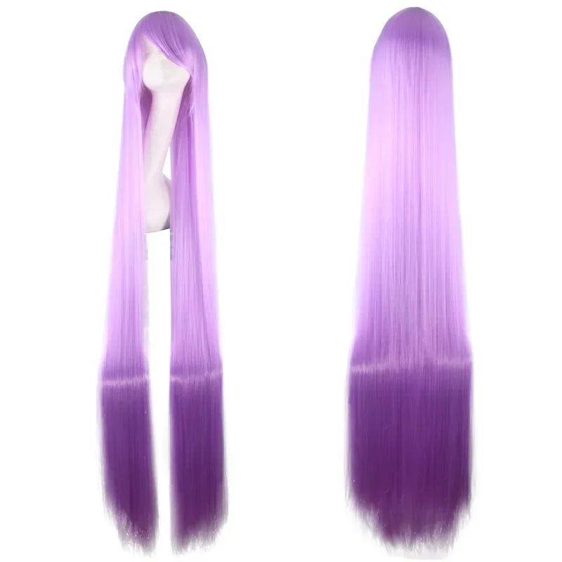 Long Rainbow Anime Cosplay Wig