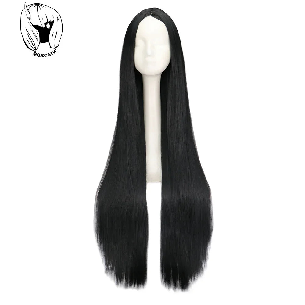 Extra-Long Black Wig (40in)