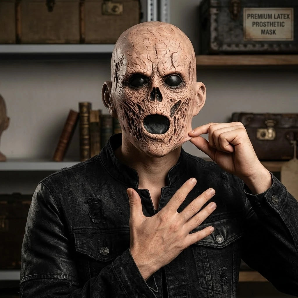Full Head Zombie Mask