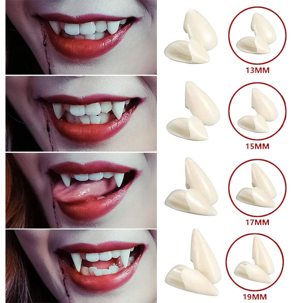 Vampire Fangs with Adhesive