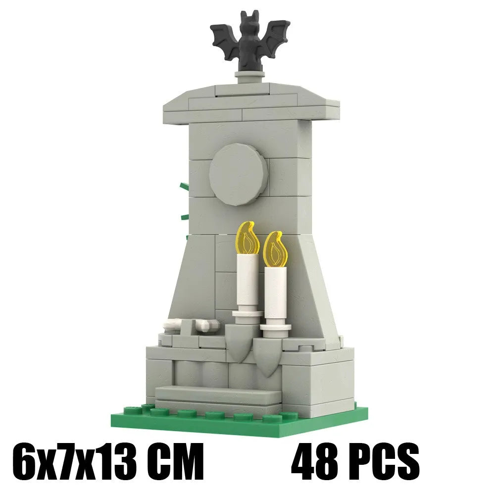 Hell Cemetery Model Building Blocks