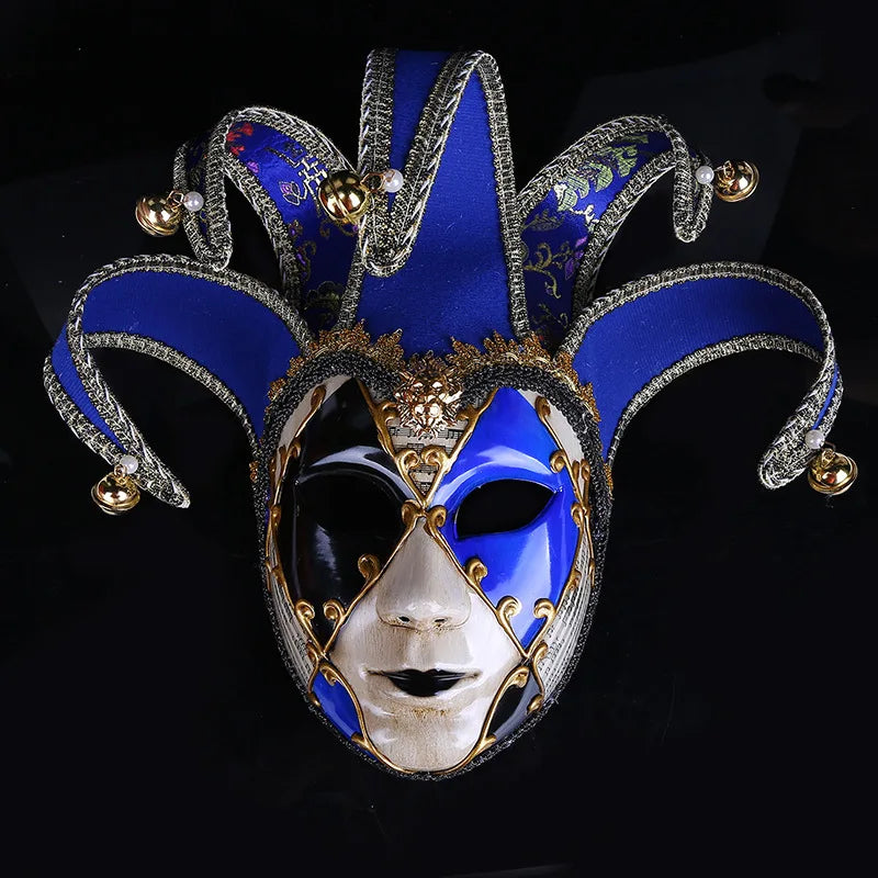 Retro Venetian Clown Mask