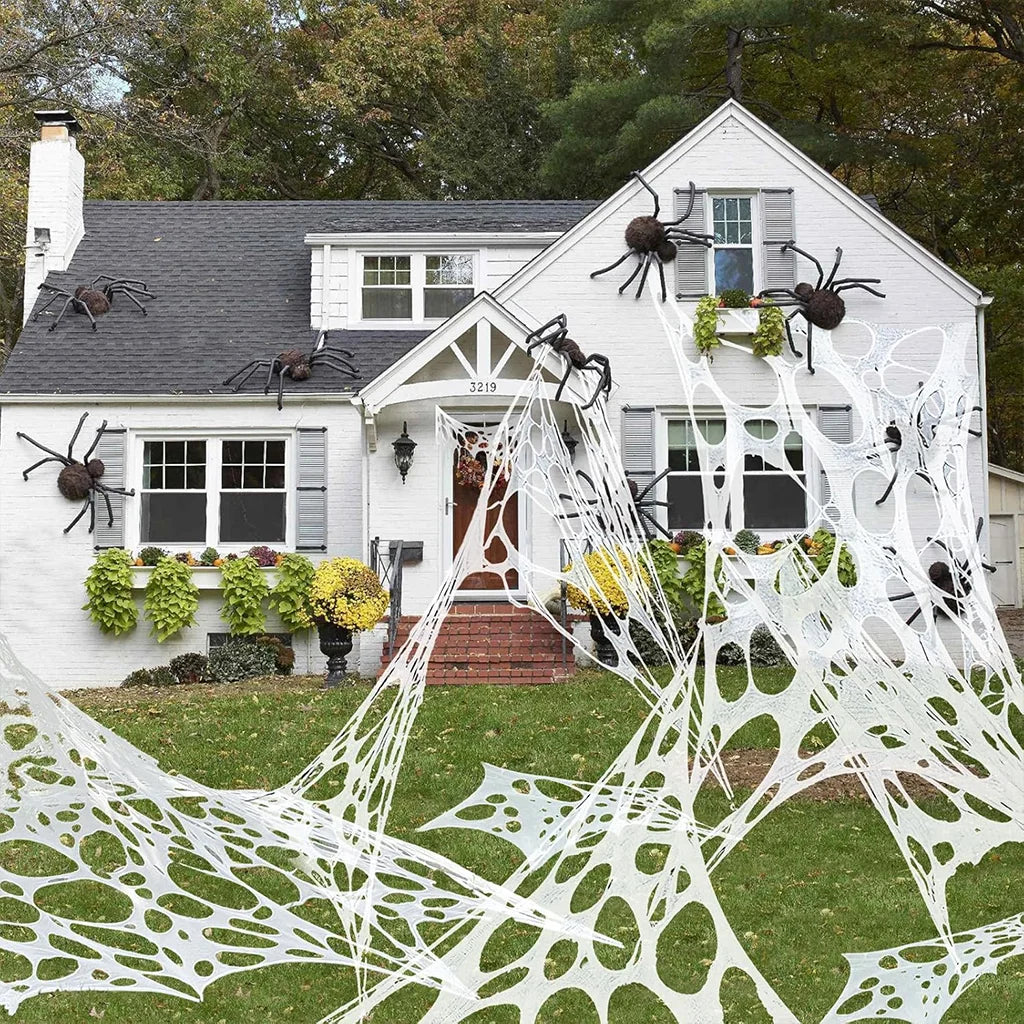Giant Stretchy Spider Web (Cut-to-Size)