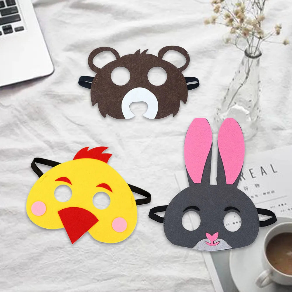 Kids Felt Animal Mask